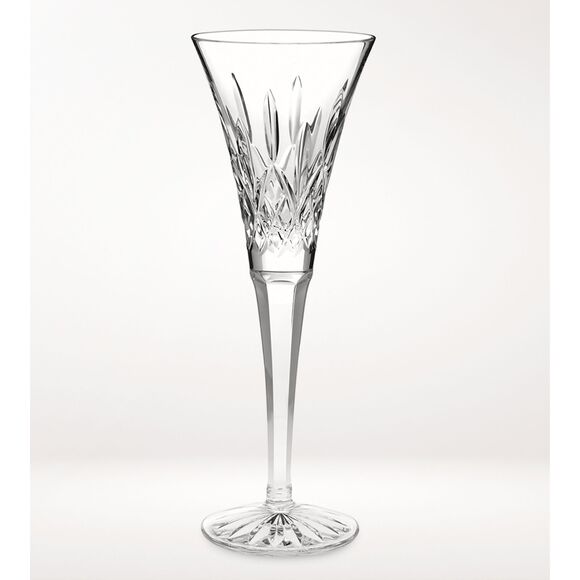 Waterford Lismore Toasting Crystal Tapered Champagne Flutes Size 9 1/4"H x 3.5"W - Picture 2 of 14